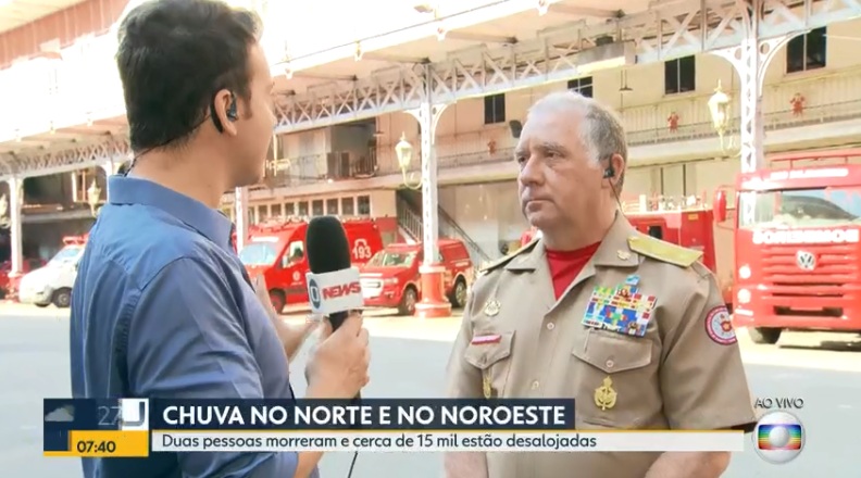 Defesa Civil apoia municípios do Norte e do Noroeste do Estado - TV Globo (Bom  Dia Rio)