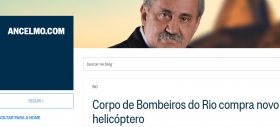Corpo de Bombeiros do Rio compra novo helicóptero - O Globo (Ancelmo Gois)