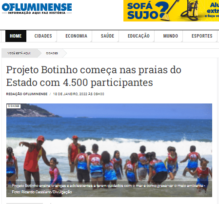 Projeto Botinho começa nas praias do Estado com 4.500 participantes – O Fluminense