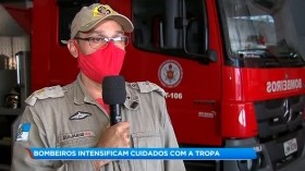 Covid-19: Bombeiros intensificam cuidados com a tropa – TV Record (Interior RJ)