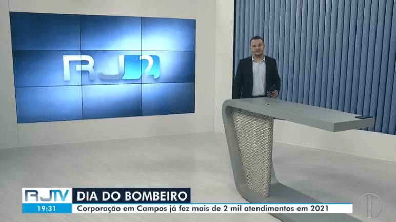 Dia do Bombeiro: Corporação em Campos já fez mais de 2 mil atendimentos em 2021 – Inter TV (2o edição)