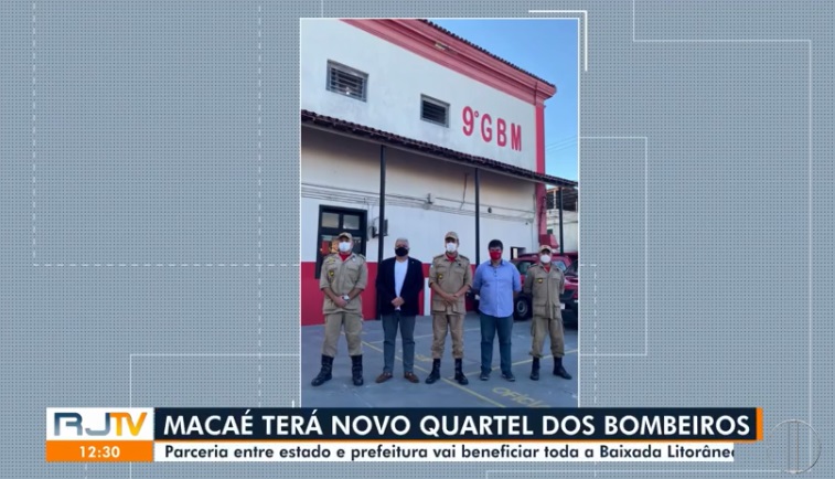 Novo quartel do Corpo de Bombeiros será instalado em Macaé – Inter TV (1a edição)