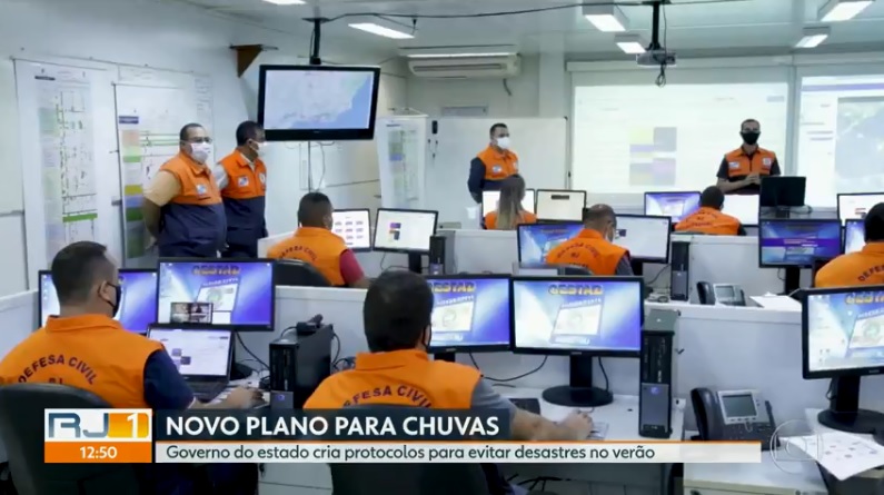 Plano de Contingência para Chuvas de Verão é lançado – G1 / RJTV