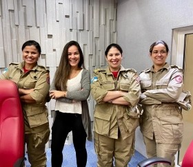 Três tenentes-coronéis são as primeiras mulheres a comandarem um Grupamento do Corpo de Bombeiros – Rádio Tupi (Programa Isabele Benito)