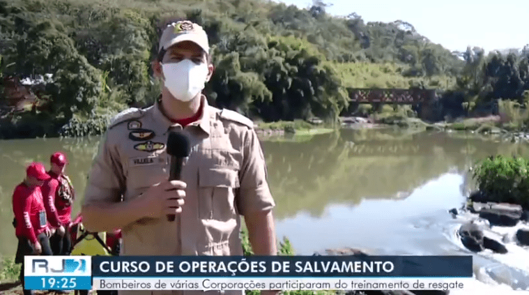 Bombeiros de vários batalhões participam de treinamento de resgate em Três Rios – TV Rio Sul (RJ2)