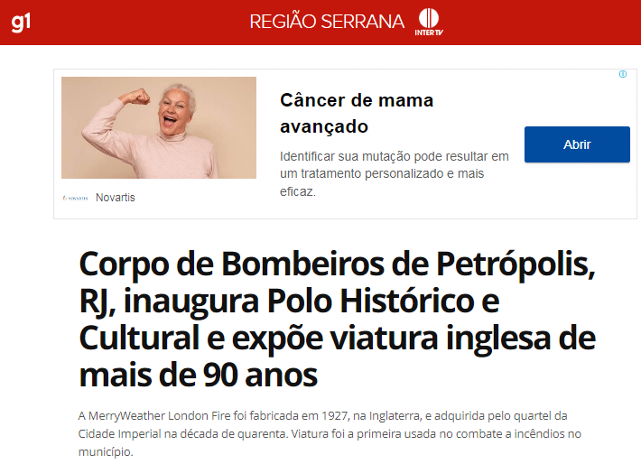 Corpo de Bombeiros de Petrópolis, RJ, inaugura Polo Histórico e Cultural e expõe viatura inglesa de mais de 90 anos – G1 Região Serrana