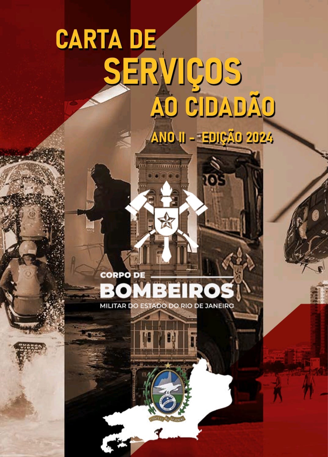 CBMERJ divulga segunda edição da Carta de Serviços ao Cidadão⁣⁣​