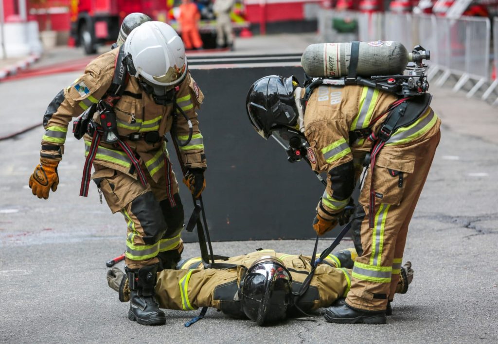 Bombeiros do RJ realizam seletiva para equipe de competições operacionais