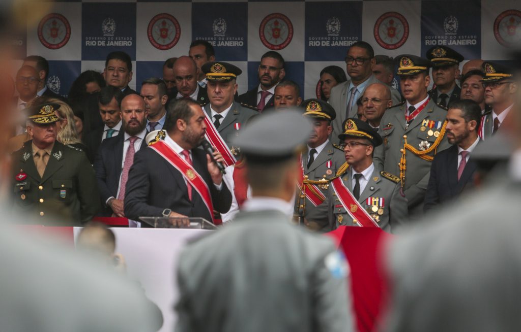 Governador Claudio Castro prestigia cerimônia de 169 anos do Corpo de Bombeiros do Rio e inaugura primeira Sala de Crise no Quartel Central