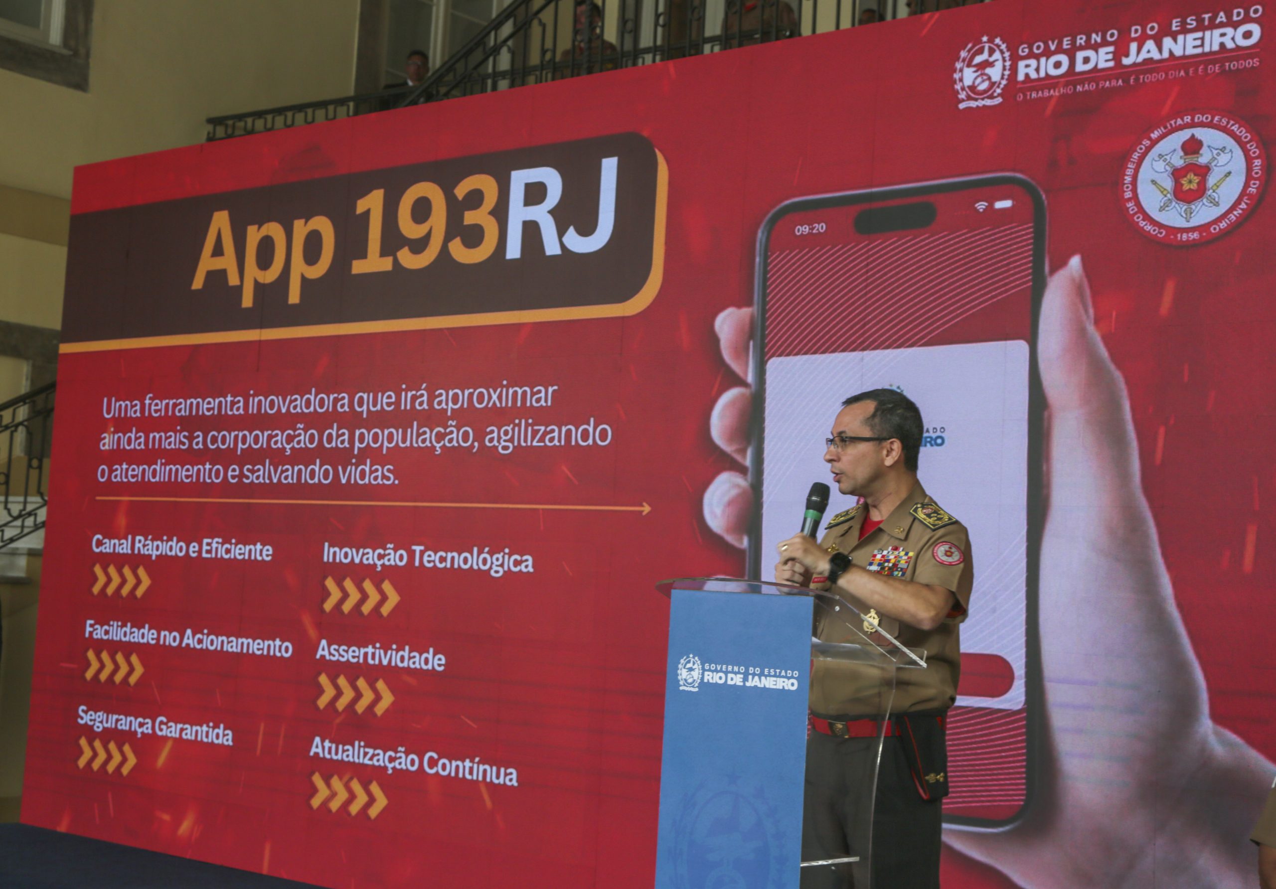 CBMERJ lança aplicativo 193RJ e amplia rede de pedidos de socorro ao Corpo de Bombeiros em território fluminense