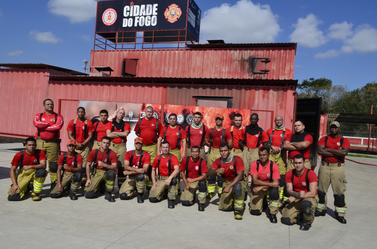28º GBM e DBM 1/28 participam de treinamento na Cidade do Fogo