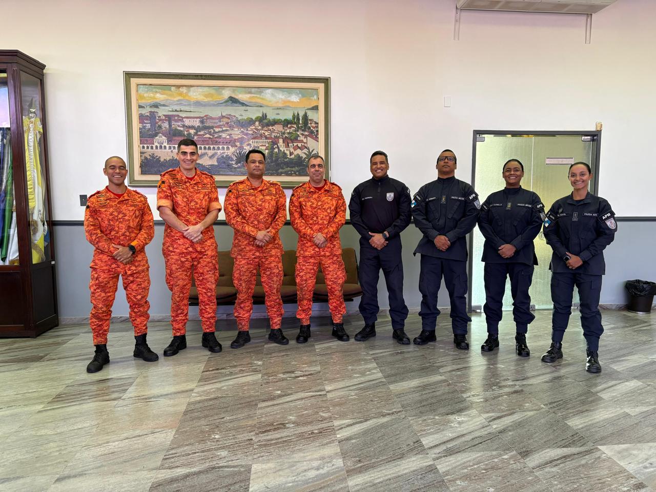 Intercâmbio de Saberes: ABMDPII visita Academia de Polícia Militar D. João VI
