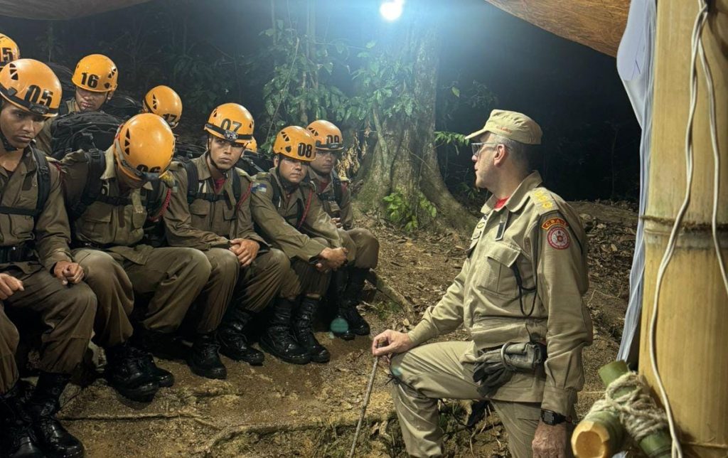 Cadetes iniciam Estágio de Busca, Resgate e Sobrevivência na ABMDPII