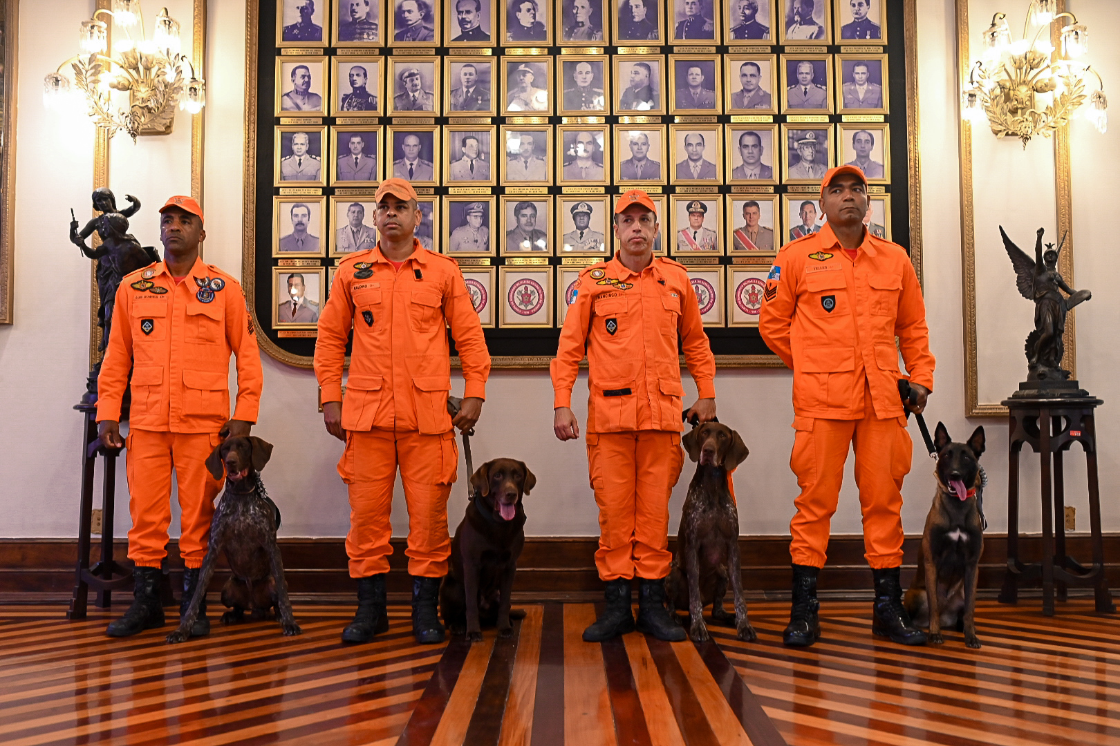 CBMERJ marca presença em evento de Certificação Nacional de Cães de Busca