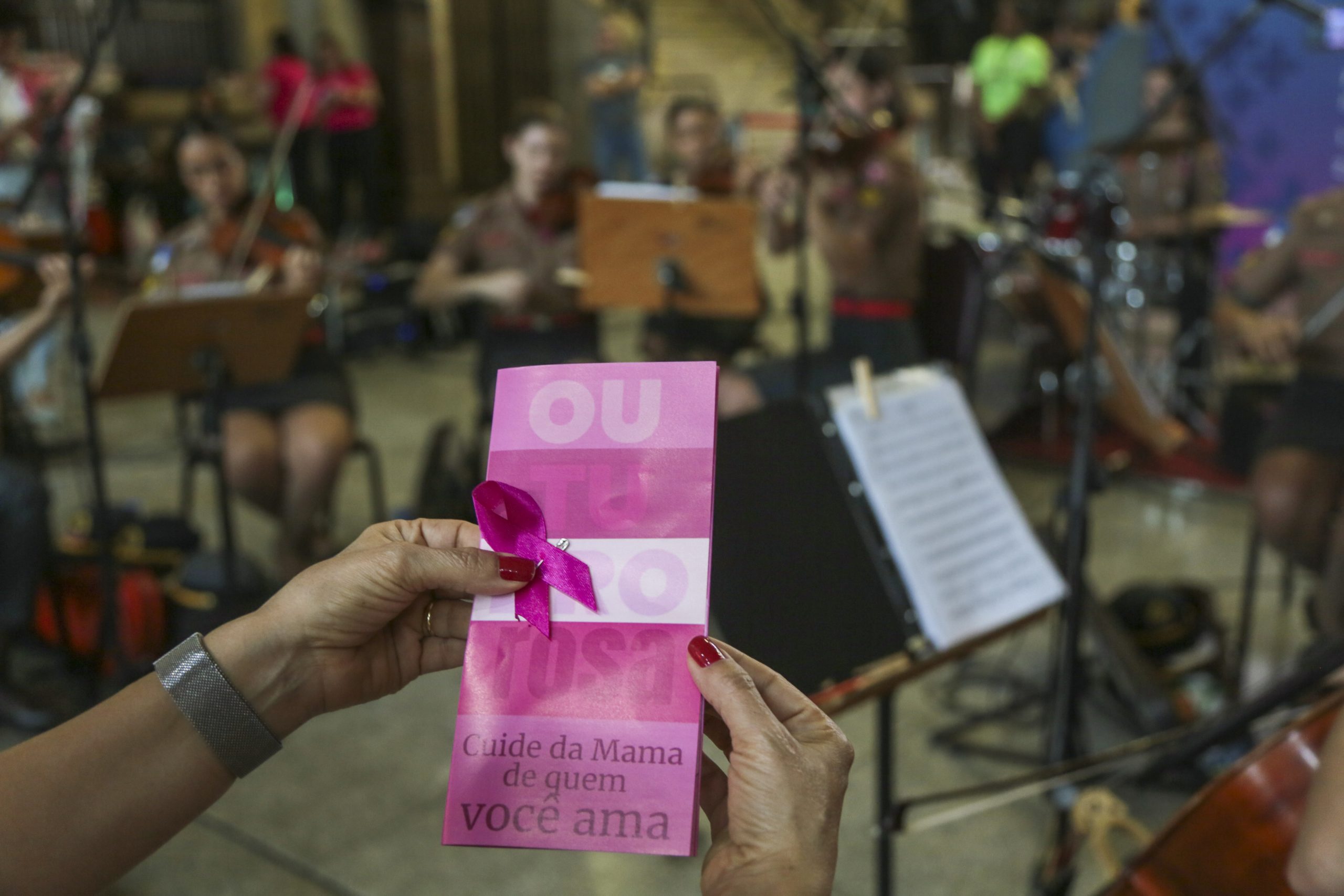 CBMERJ realiza evento para destacar a importância do Outubro Rosa