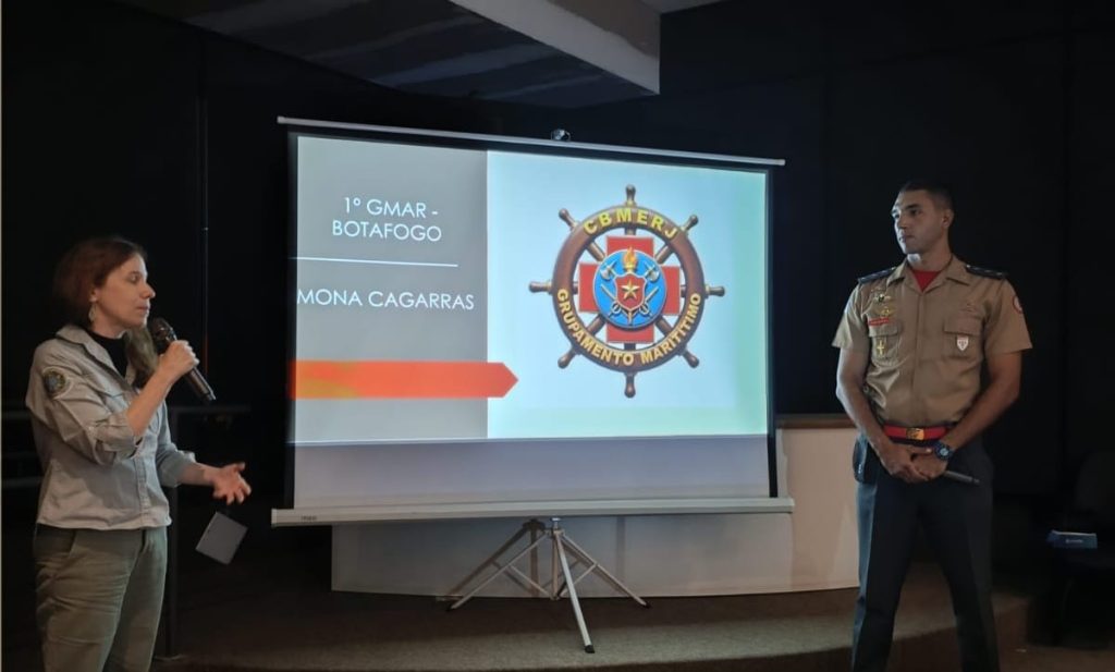 CBMERJ participa de capacitação do ICMBio sobre segurança em ambientes marinhos