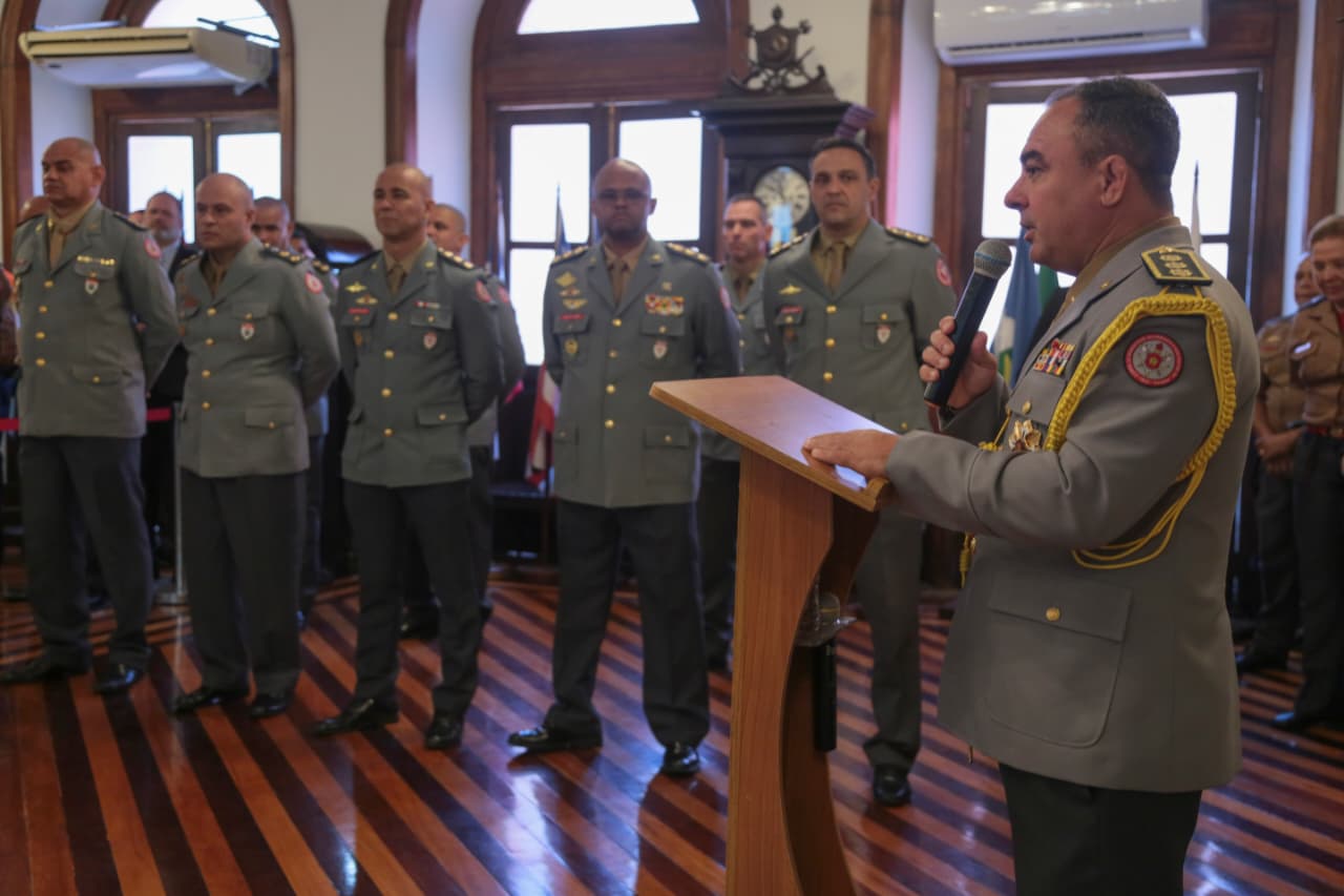 CBMERJ realiza Cerimônia de Passagens de Comando no Salão Nobre