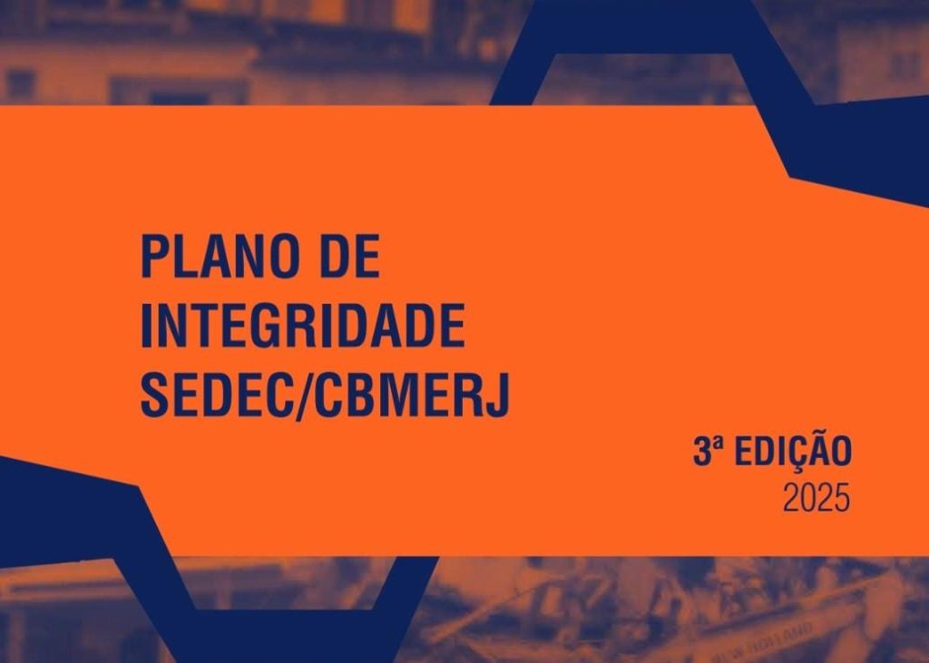 Defesa Civil e Corpo de Bombeiros do RJ lançam a 3ª edição do Plano de Integridade