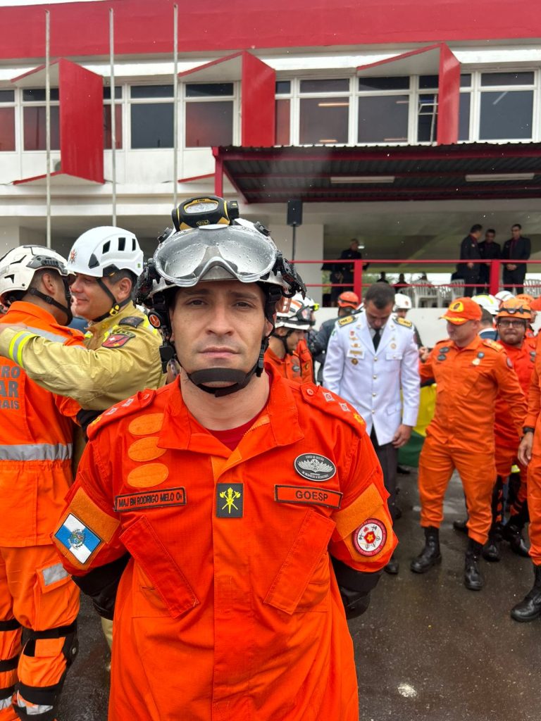 Militar do CBMERJ conclui Curso Nacional de Resposta a Desastres da Senasp/MJ
