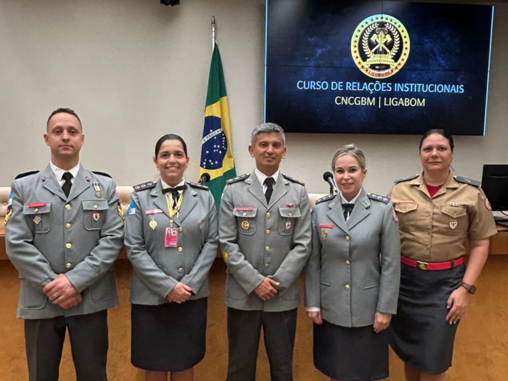 Militares do CBMERJ participam do Curso de Relações Institucionais do CNCGBM/LIGABOM em Brasília