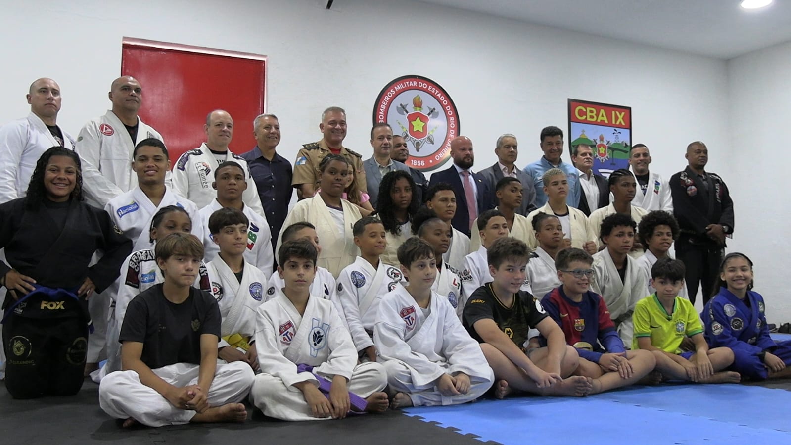 CBMERJ inaugura dojô no Complexo de Charitas em Niterói