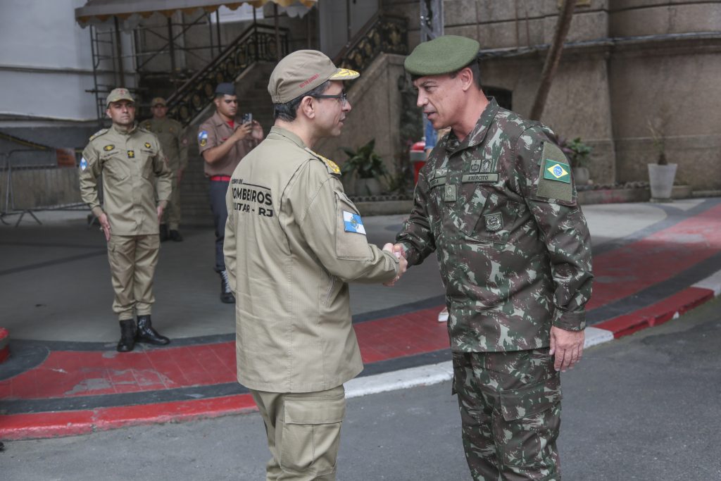 CBMERJ recebe visita de General de Brigada do CML