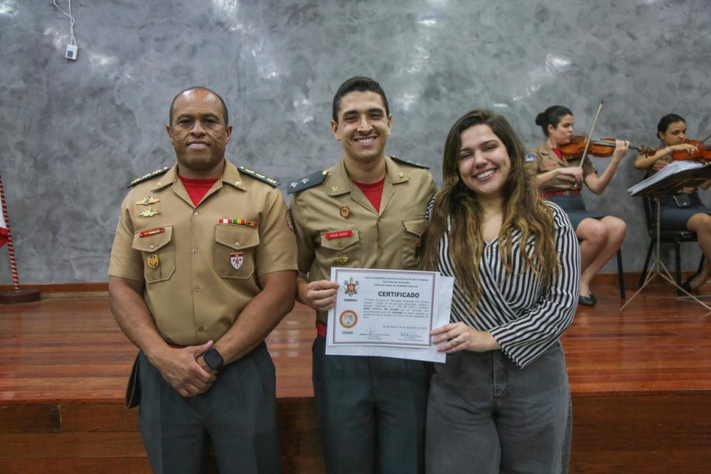 CBMERJ realiza formatura da 5ª turma do COIGE