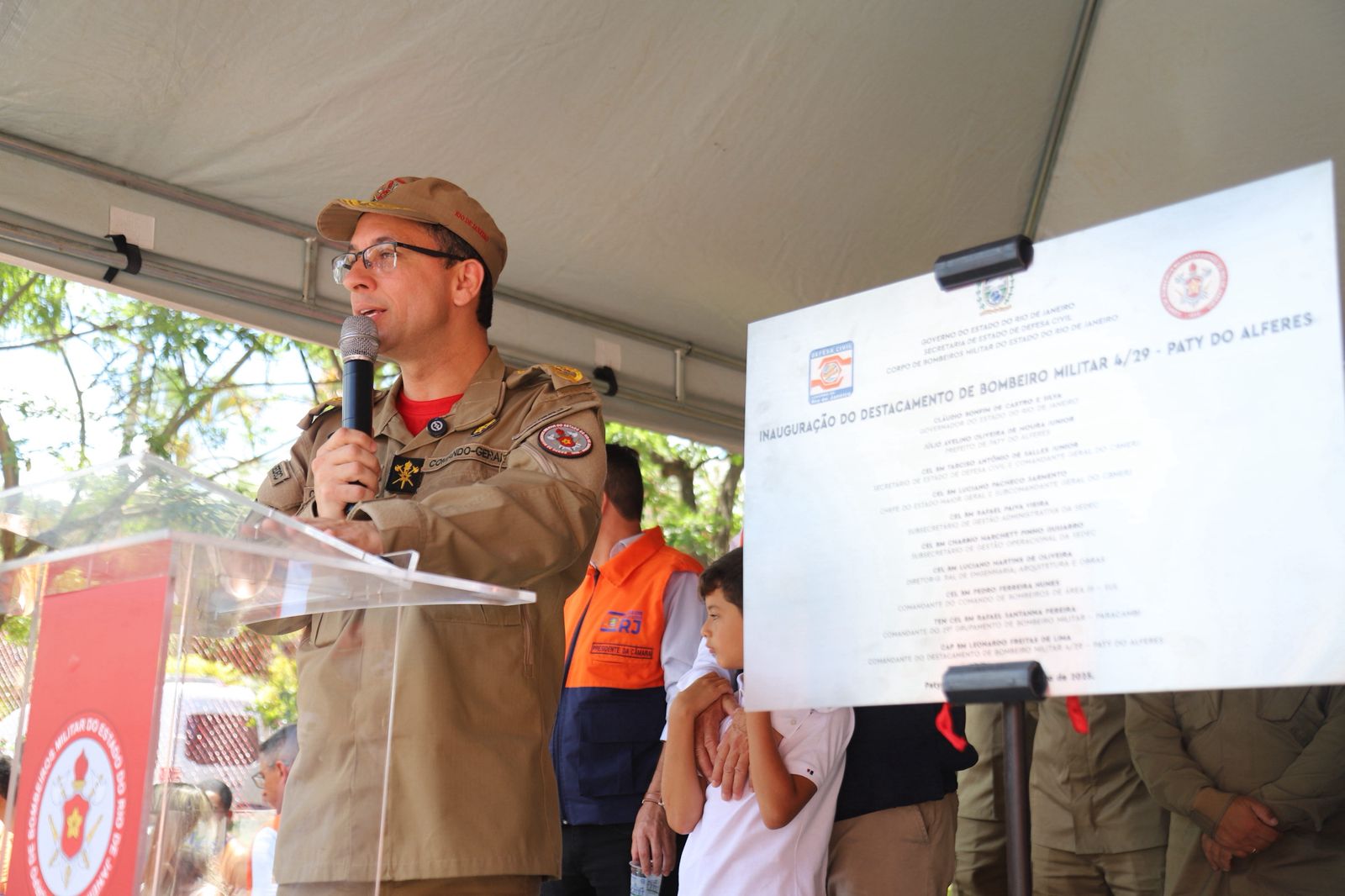 Corpo de Bombeiros RJ inaugura quartel em Paty do Alferes e amplia cobertura operacional no estado