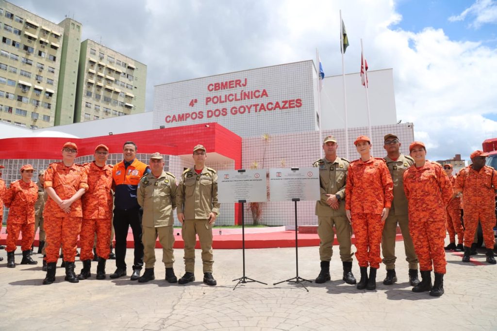 CBMERJ entrega obras e amplia serviços de saúde em Campos dos Goytacazes