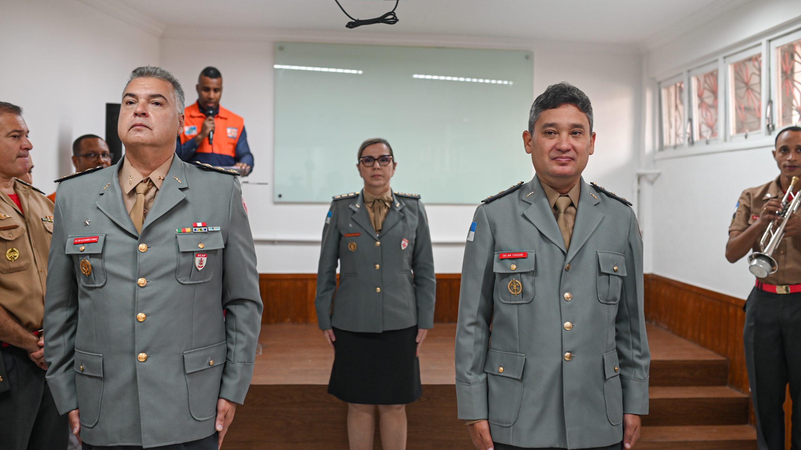 Corpo de Bombeiros RJ realiza passagem de comando do Hospital Central Aristarcho Pessoa e da 3ª Policlínica de Niterói