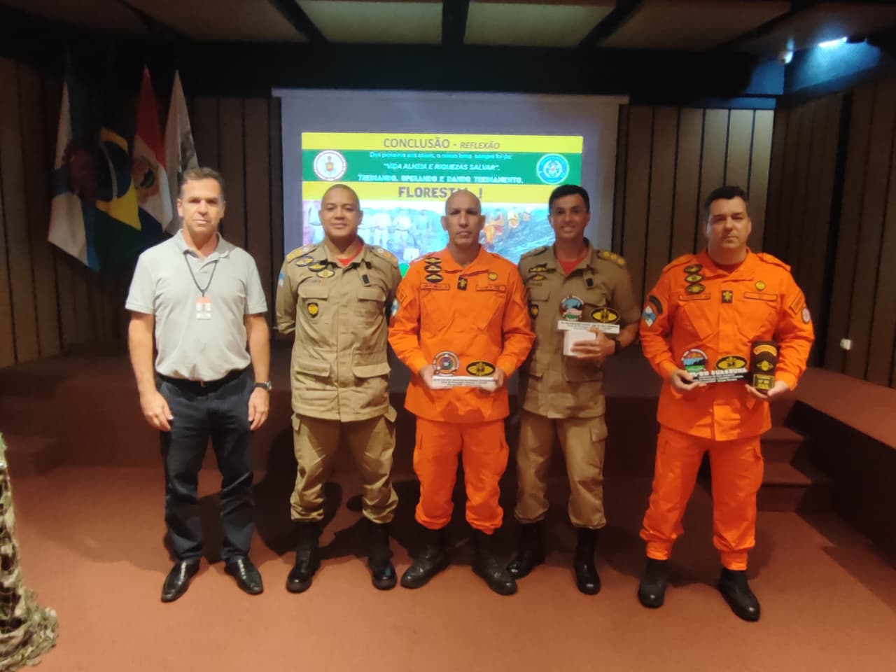 Corpo de Bombeiros realiza aula inaugural do primeiro CPCIF descentralizado na Região Serrana
