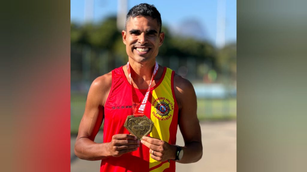 Bombeiro militar do CBMERJ brilha na elite da Maratona do Rio e entra para a história da prova