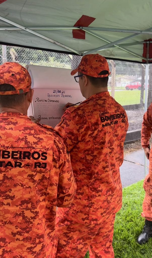 Simulado em usina nuclear reforça preparação do CBMERJ para emergências de alta complexidade