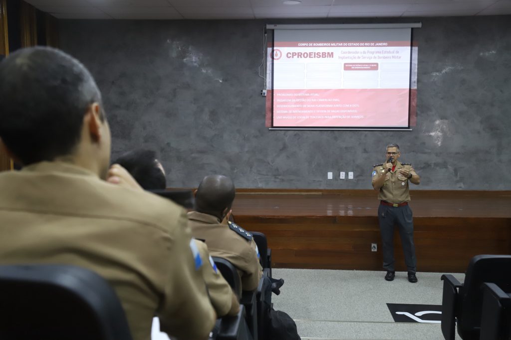 CBMERJ capacita novos supervisores para gestão das escalas de serviço adicional