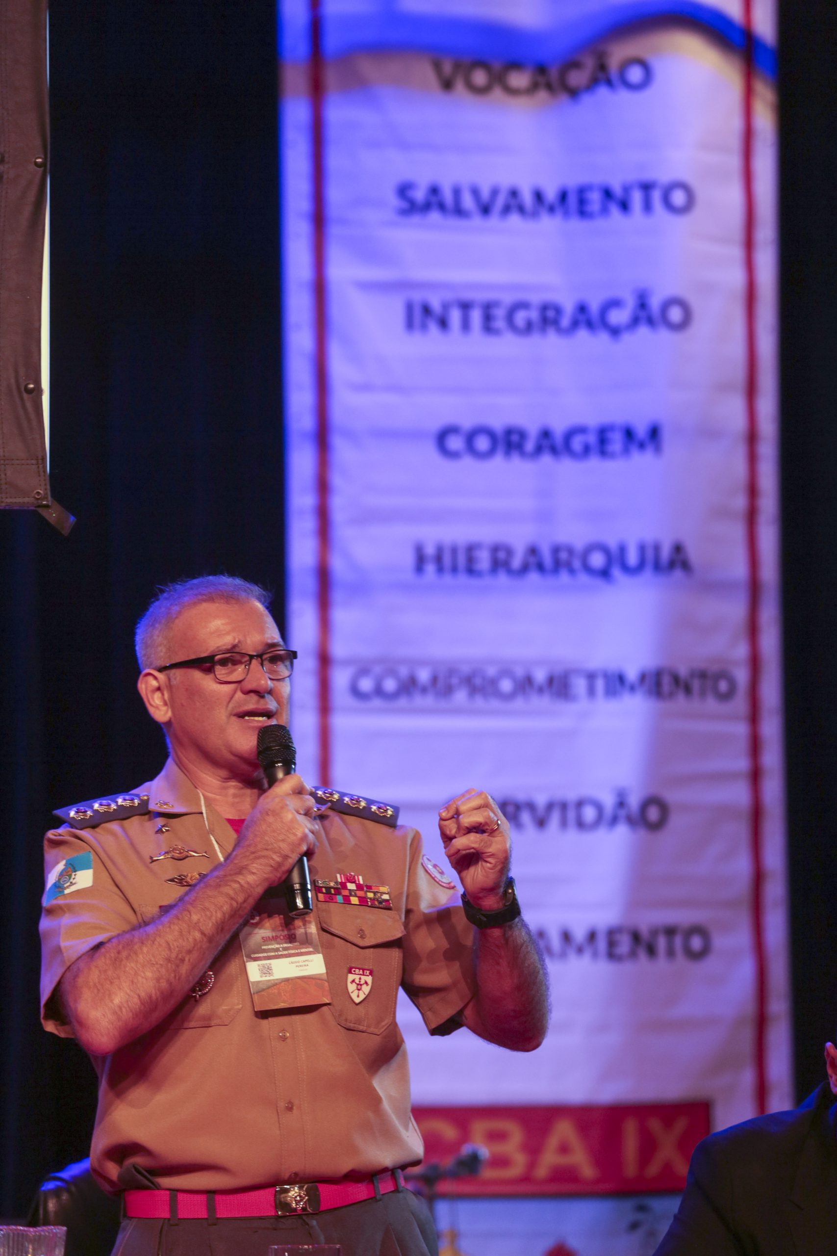 CBMERJ promove simpósio sobre prevenção de desastres e saúde de militares