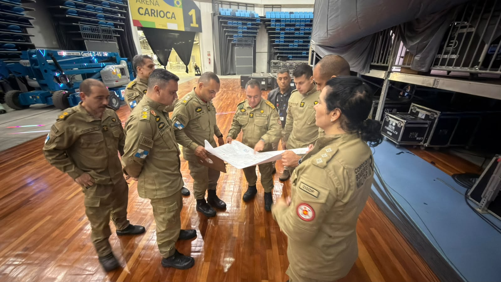 Corpo de Bombeiros realiza vistoria prévia na Cidade do Rock