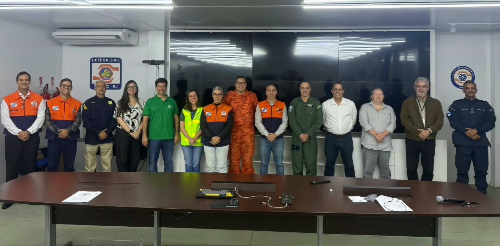SEDEC-RJ e CBMERJ participam de exercício integrado de emergência nuclear em Resende