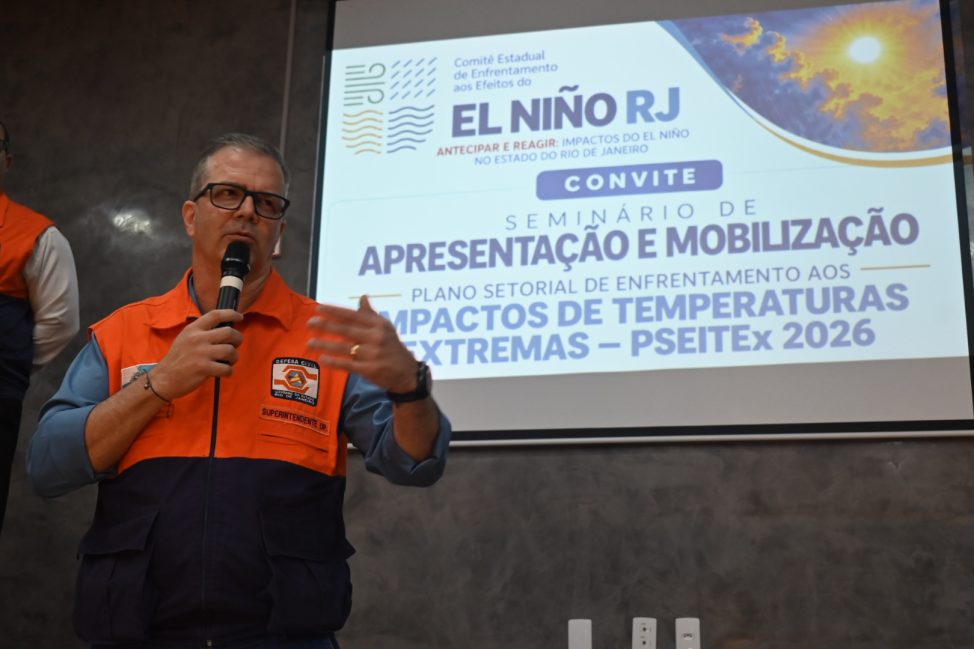 SEDEC-RJ promoveu seminário sobre impactos de temperaturas extremas