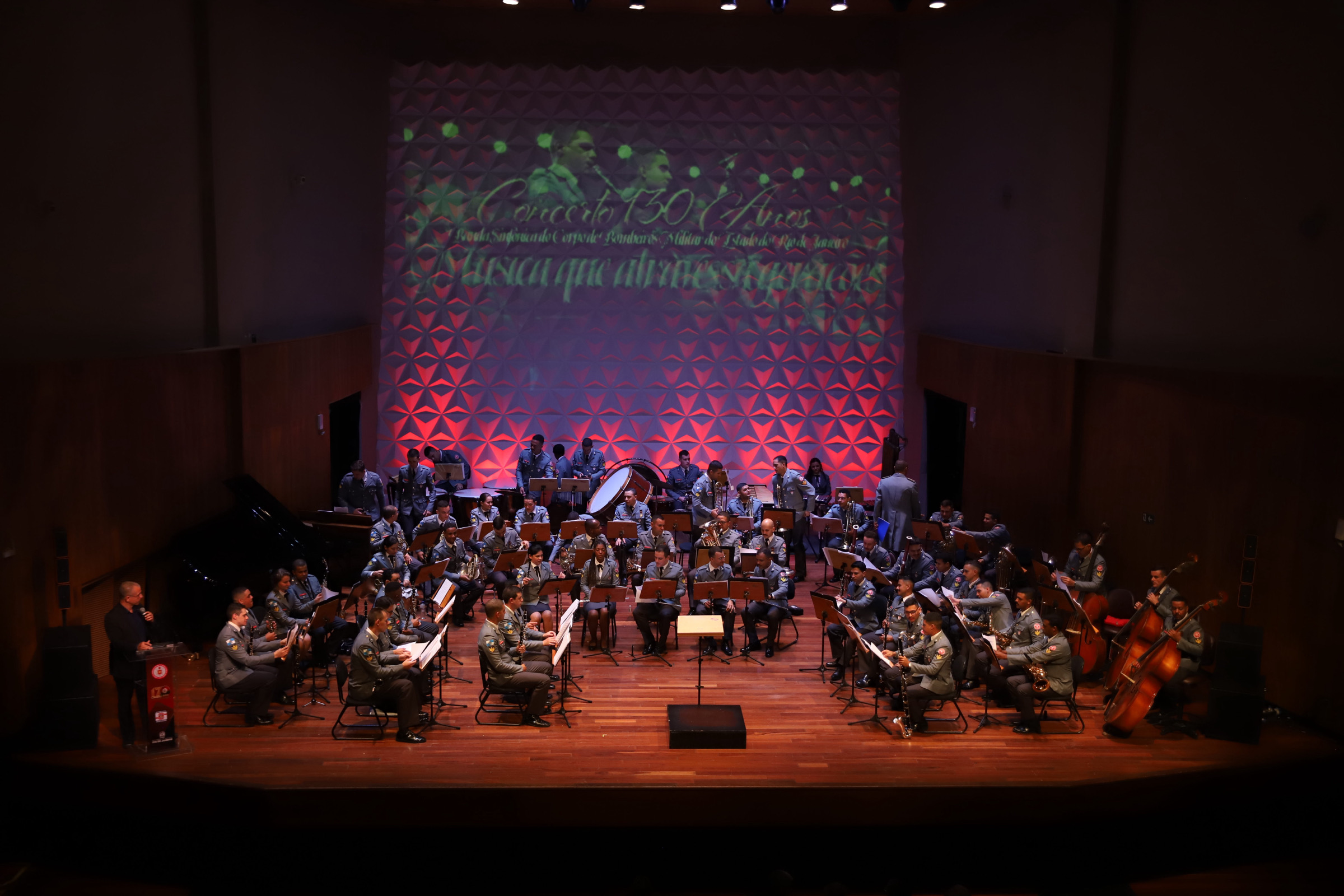 Banda Sinfônica do CBMERJ celebra 130 anos com concerto especial na Sala Cecília Meireles
